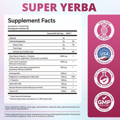 Super Yerba: Pure Energy, No Crash